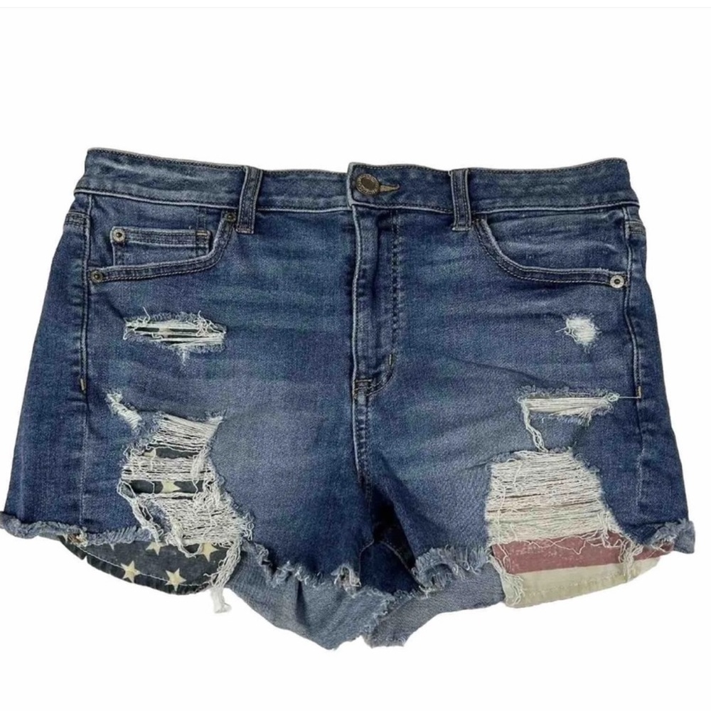 American Eagle Outfitters America Eagle Flag Shorts